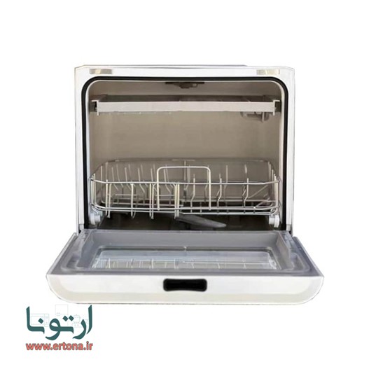 ماشین ظرفشویی رومیزی لونت 6 نفره مدل QLK-T08 سفید